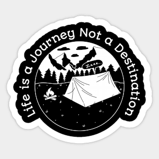 Life is a Journey, Not a Destination  CANYONEERING Sticker